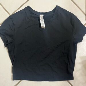 Alosoft Crop Finesse Short Sleeve